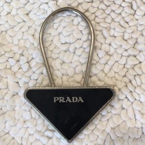 Prada bag charm